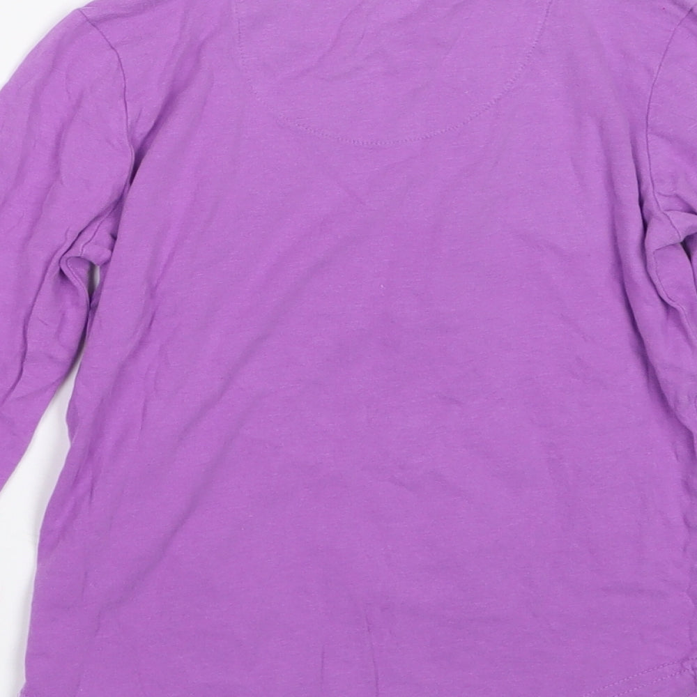 Disney Girls Purple Geometric  Top Pyjama Top Size 5-6 Years  - The Little Mermaid