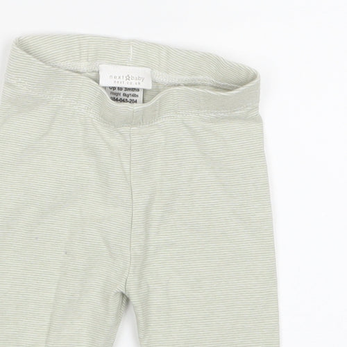 NEXT Baby Green   Capri Leggings Size 0-3 Months