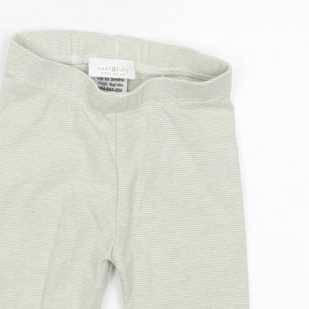 NEXT Baby Green   Capri Leggings Size 0-3 Months