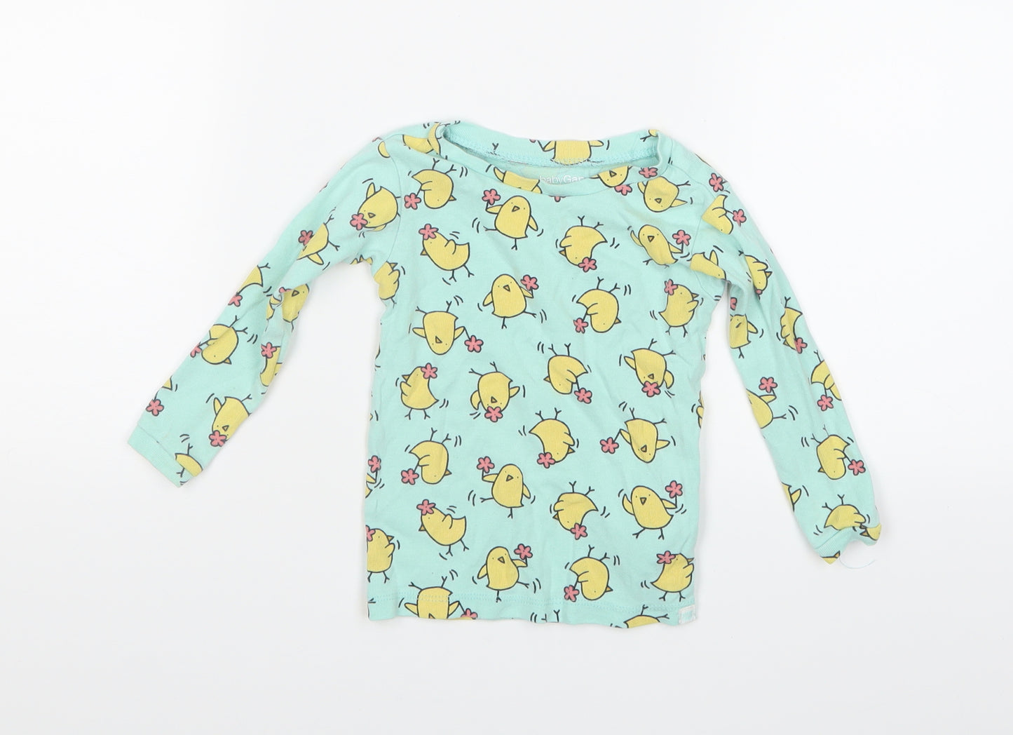 Gap Girls Green   Basic T-Shirt Size 18-24 Months