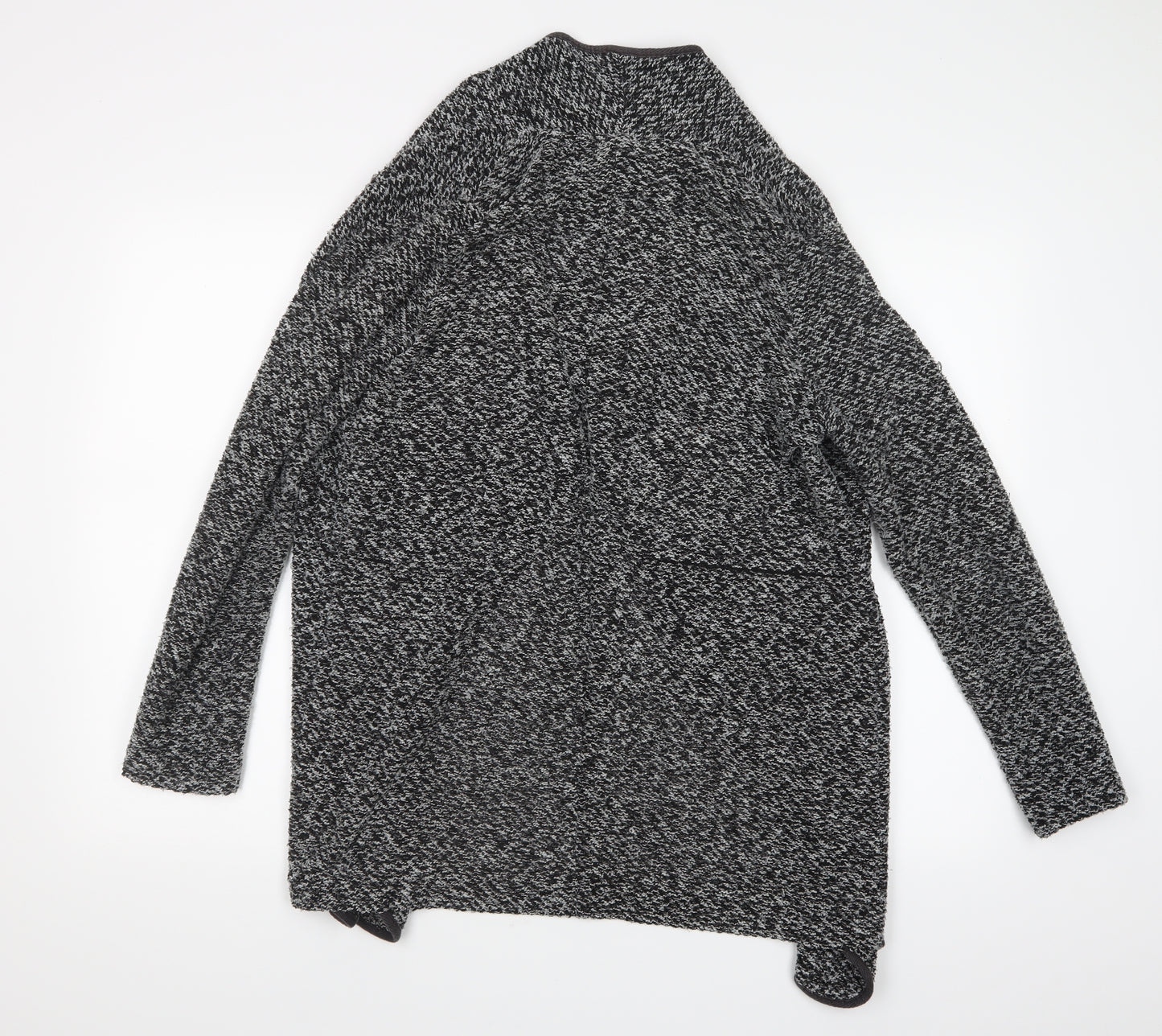 New Look Womens Grey  Knit Cardigan Jumper Size 14