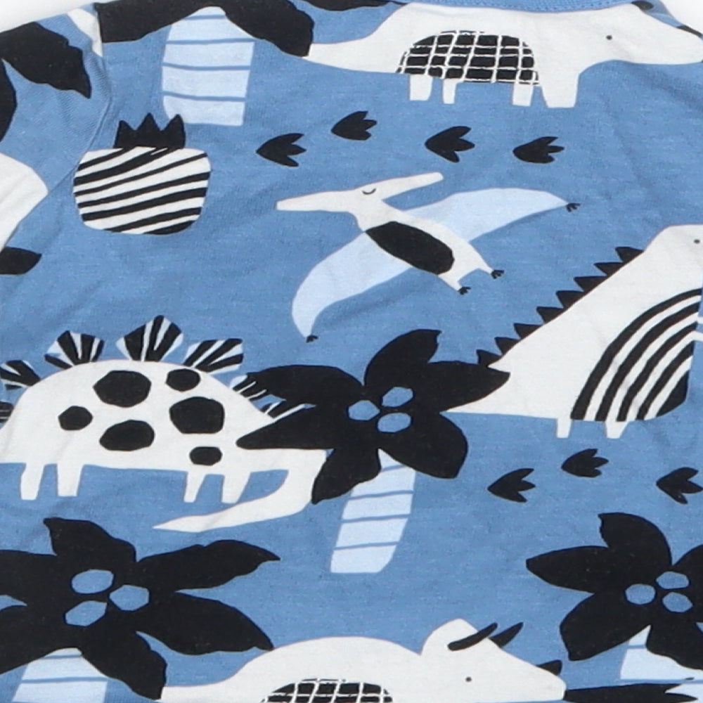 NEXT Boys Blue Geometric  Basic T-Shirt Size 0-3 Months
