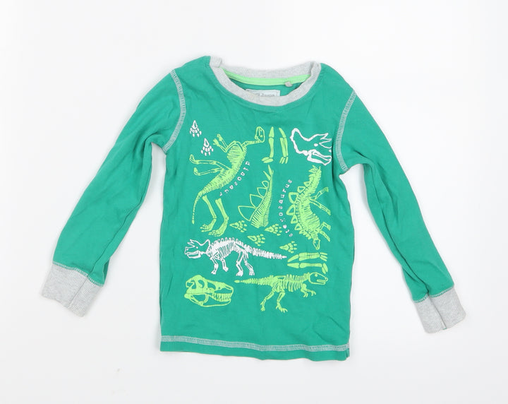 NEXT Boys Green Geometric   Pyjama Top Size 2-3 Years