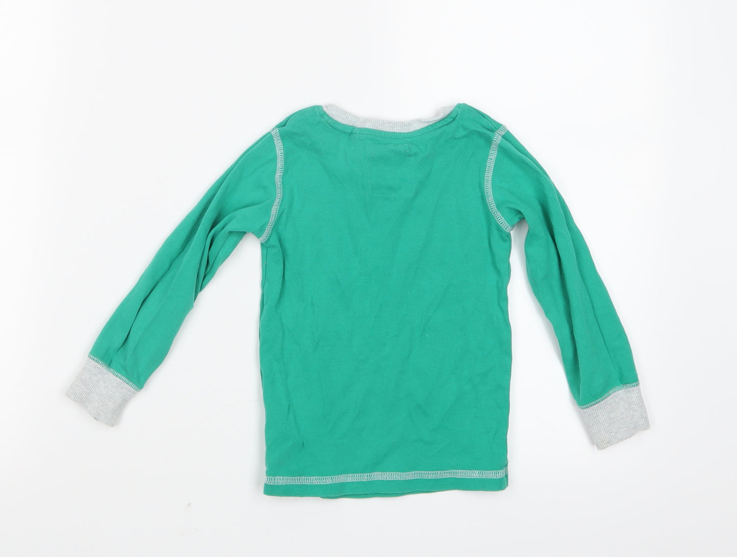 NEXT Boys Green Geometric   Pyjama Top Size 2-3 Years