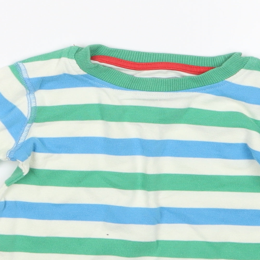 NEXT Boys Blue Striped   Pyjama Top Size 2-3 Years