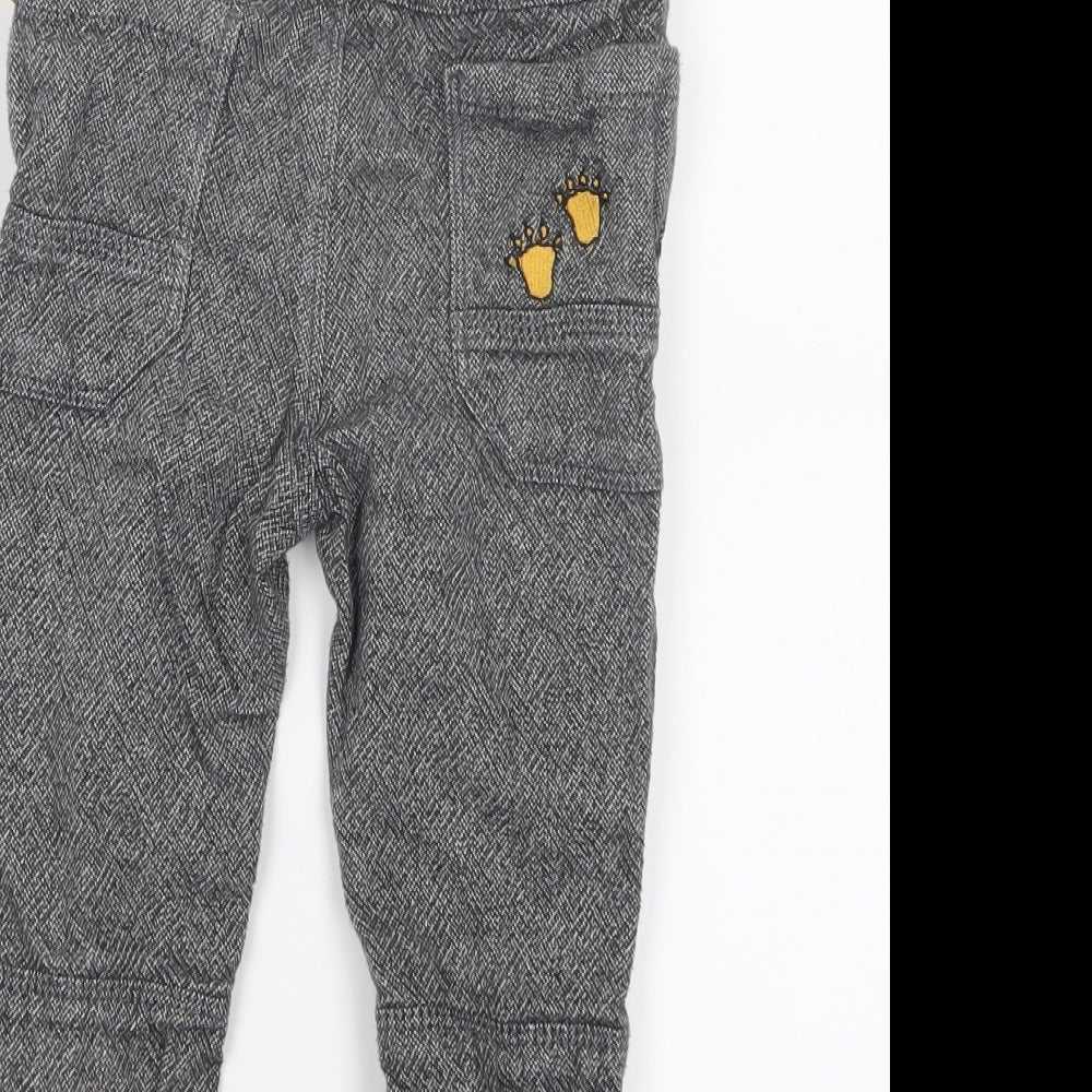 TU Boys Grey   Cargo Trousers Size 2-3 Years - The Gruffalo