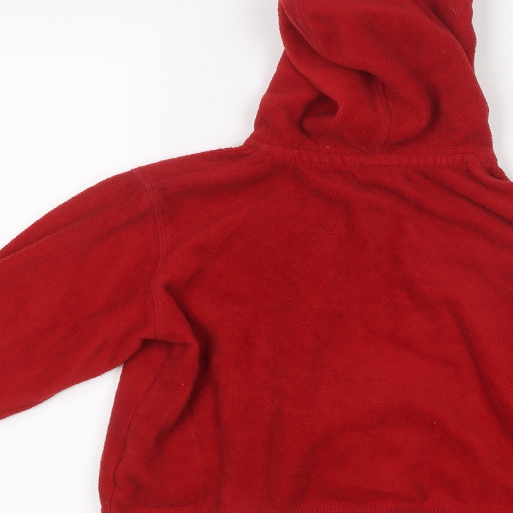Gap Boys Red   Full Zip Hoodie Size 6-7 Years