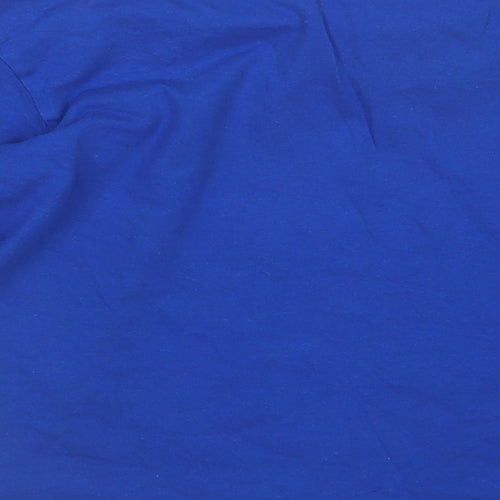 Preworn Boys Blue Geometric   Pyjama Top Size 9-10 Years  - Batman