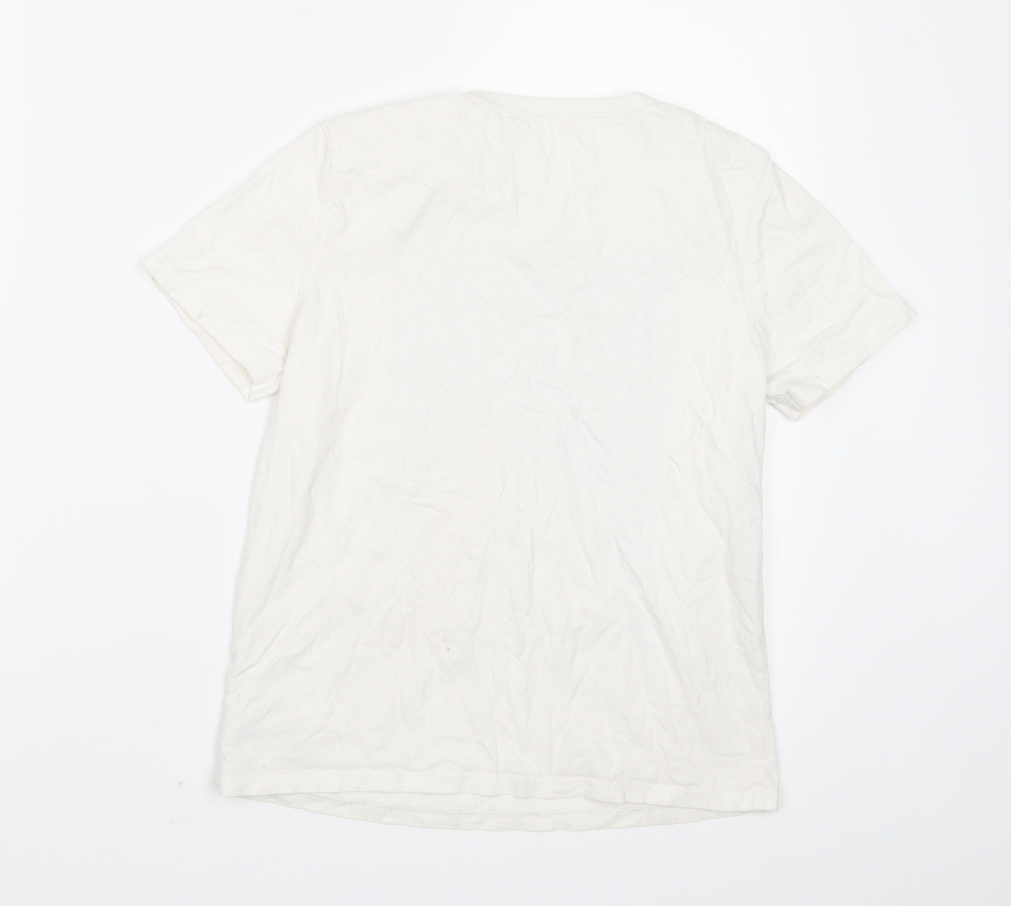Gap Boys White   Basic T-Shirt Size 8-9 Years