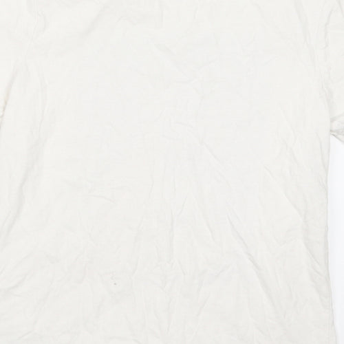 Gap Boys White   Basic T-Shirt Size 8-9 Years