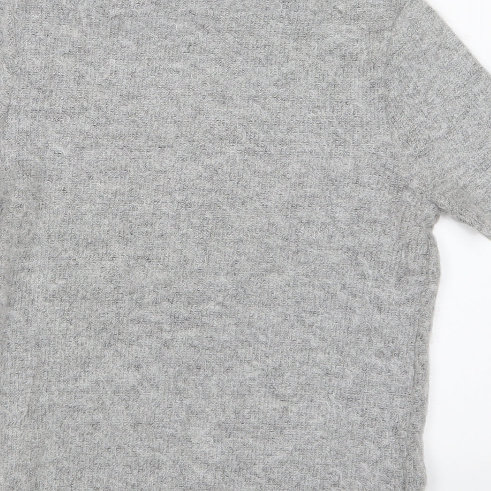 River Island Womens Grey   Basic T-Shirt Size 8