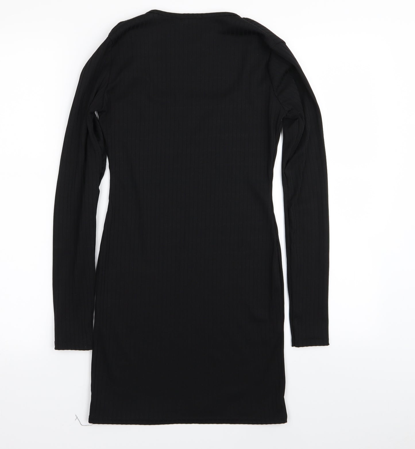 Boohoo Womens Black   Pencil Dress  Size 8