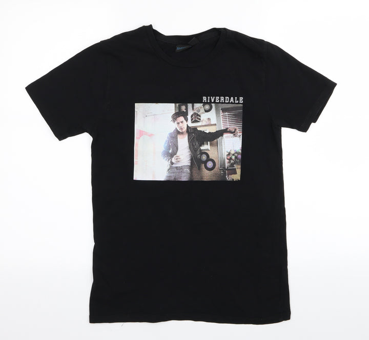Riverdale Womens Black   Basic T-Shirt Size XS