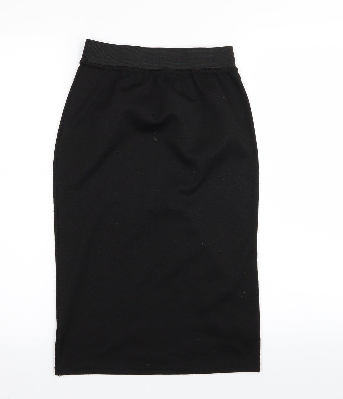 Preworn Womens Black   Straight & Pencil Skirt Size S  - Stretch waistband