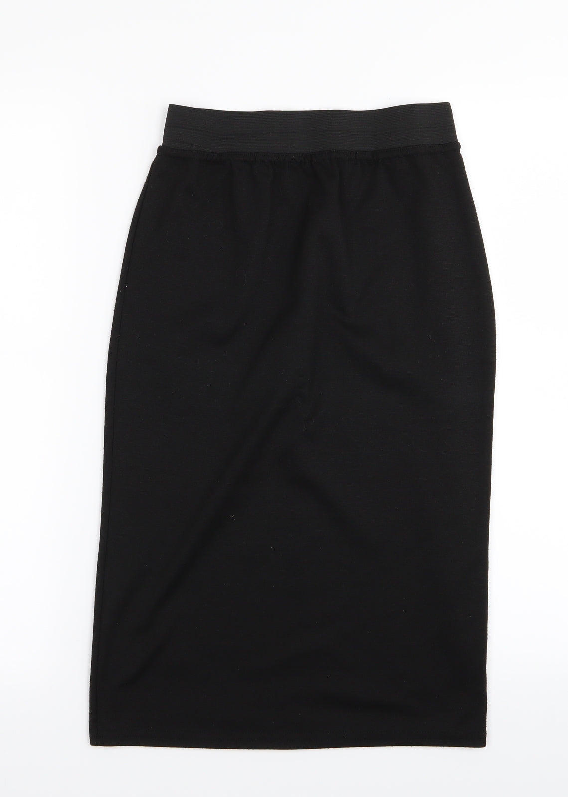 Preworn Womens Black   Straight & Pencil Skirt Size S  - Stretch waistband