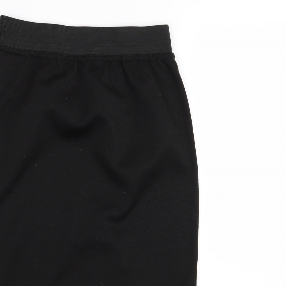 Preworn Womens Black   Straight & Pencil Skirt Size S  - Stretch waistband