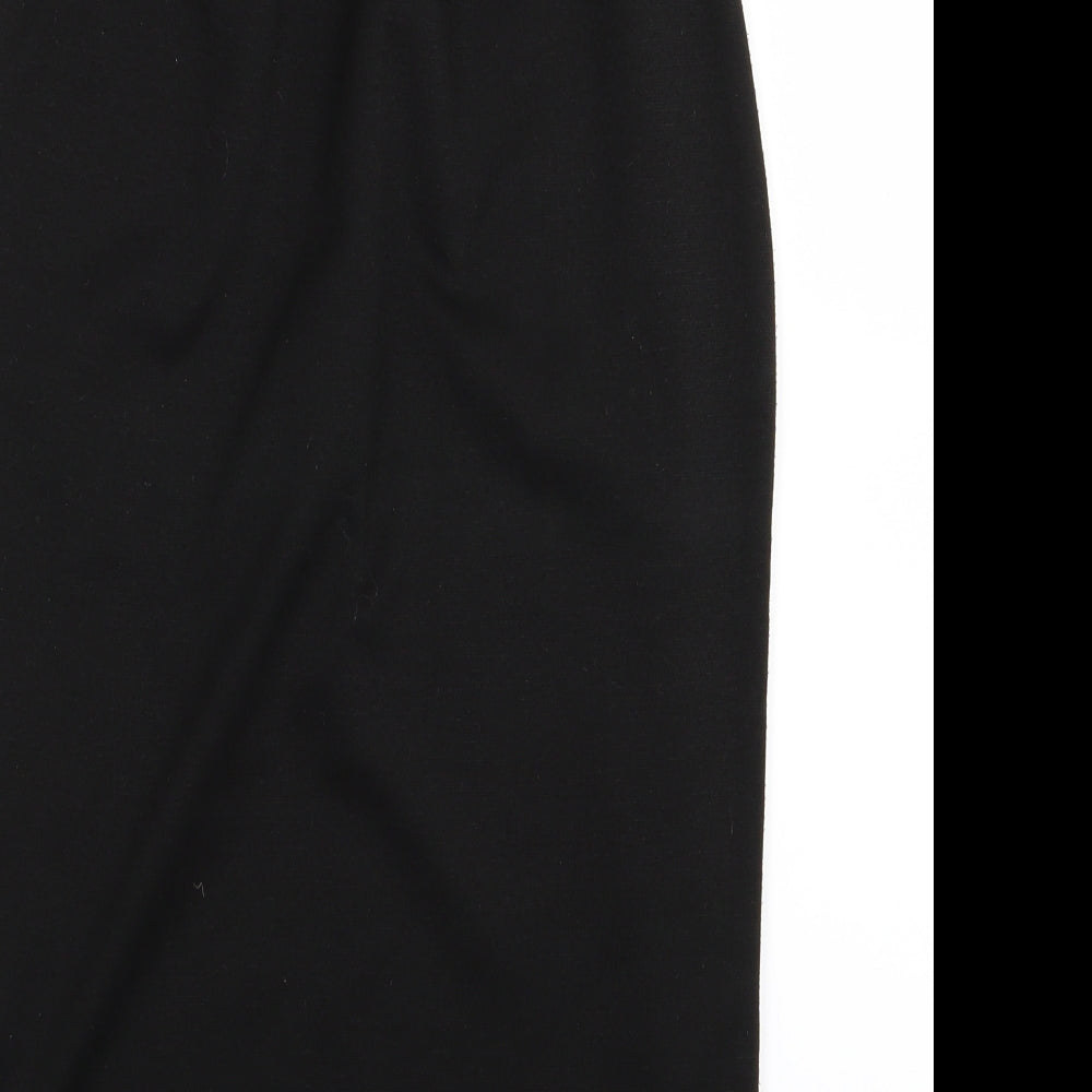 Preworn Womens Black   Straight & Pencil Skirt Size S  - Stretch waistband