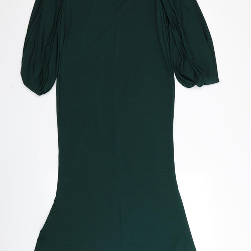PLT Womens Green   Fit & Flare  Size 12