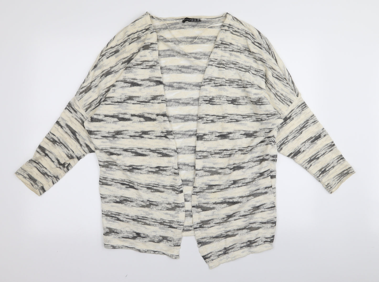 Primark Womens Multicoloured Striped  Cardigan Jumper Size S