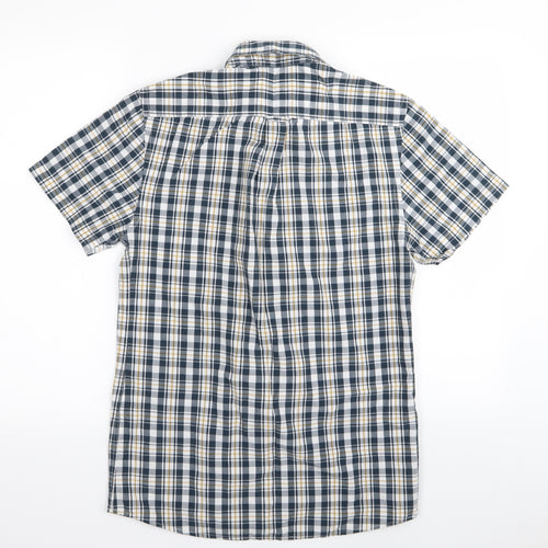 Jack Wills Mens Multicoloured Check   Button-Up Size S