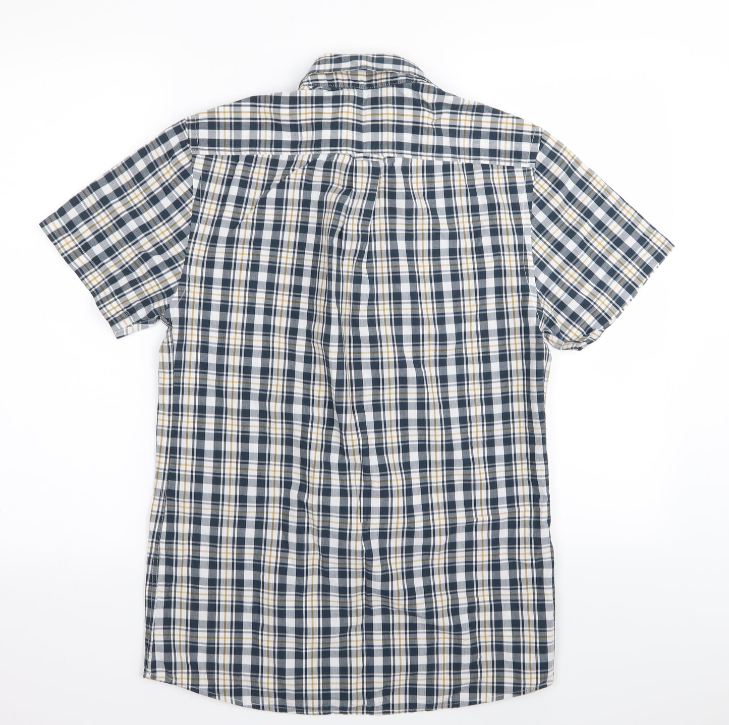 Jack Wills Mens Multicoloured Check   Button-Up Size S