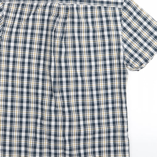 Jack Wills Mens Multicoloured Check   Button-Up Size S