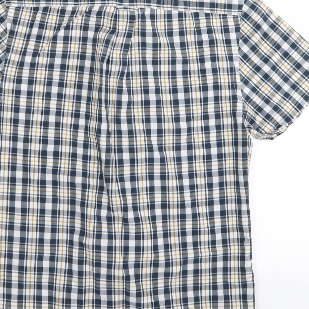 Jack Wills Mens Multicoloured Check   Button-Up Size S
