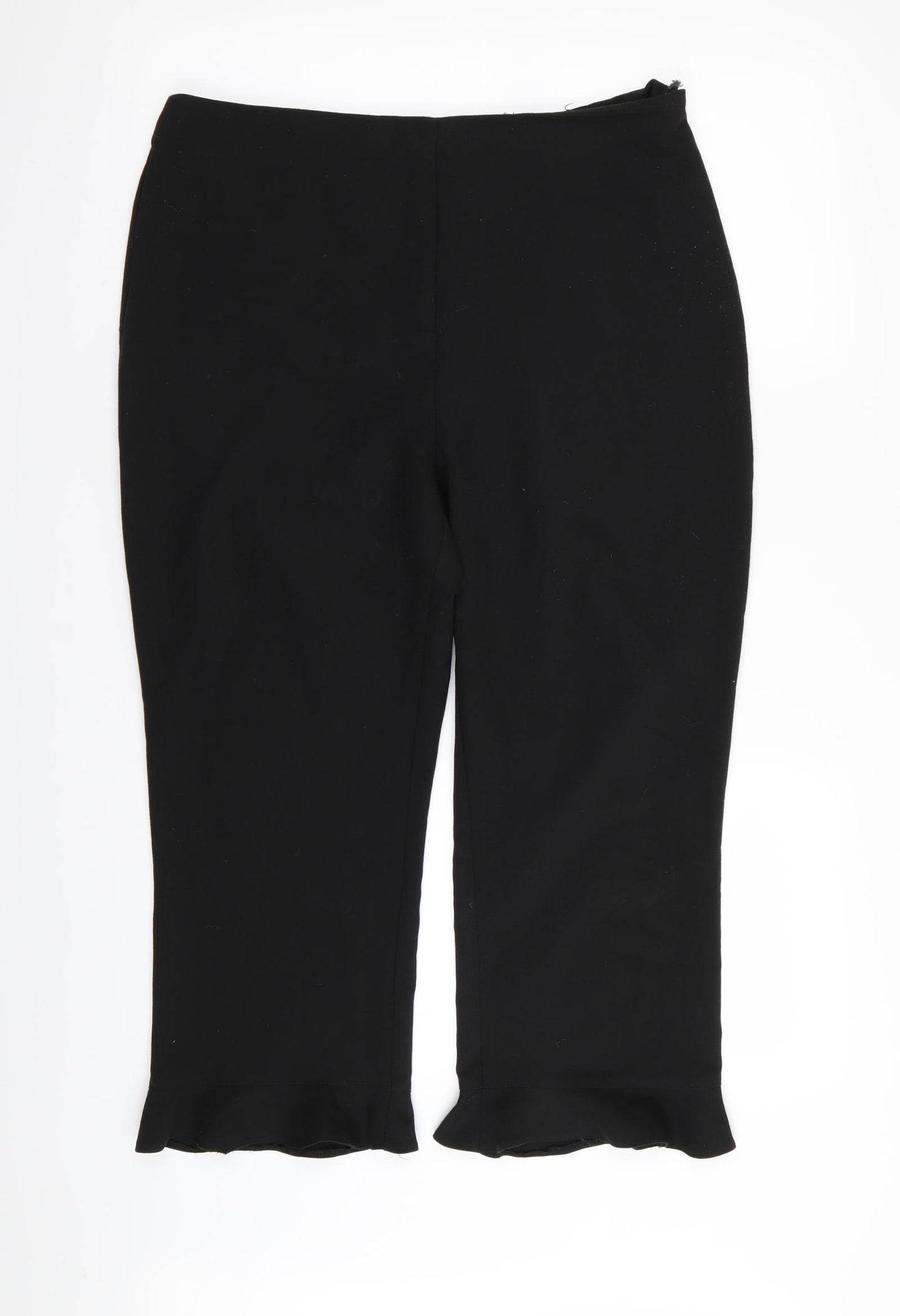 Topshop Womens Black   Trousers  Size 14 L23 in