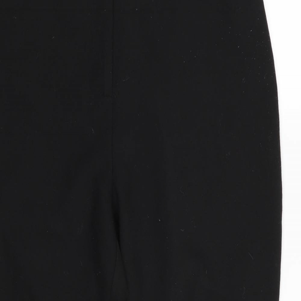 Topshop Womens Black   Trousers  Size 14 L23 in