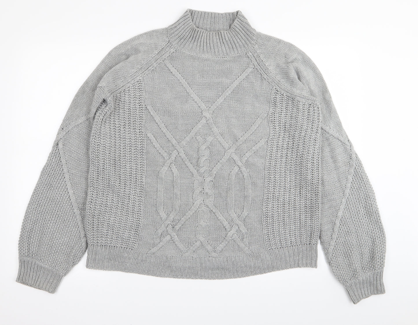 Dorothy Perkins Womens Grey   Pullover Jumper Size 10