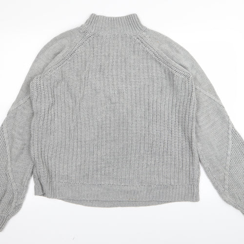 Dorothy Perkins Womens Grey   Pullover Jumper Size 10