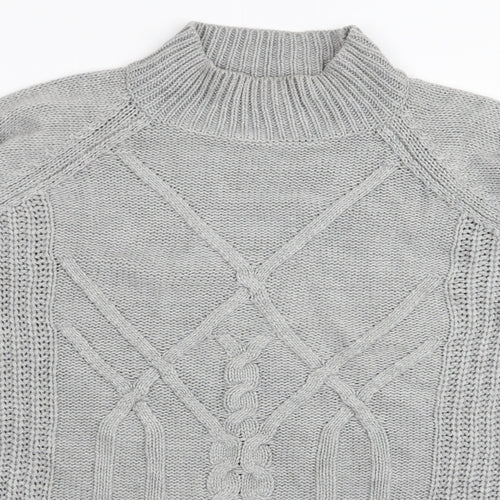 Dorothy Perkins Womens Grey   Pullover Jumper Size 10