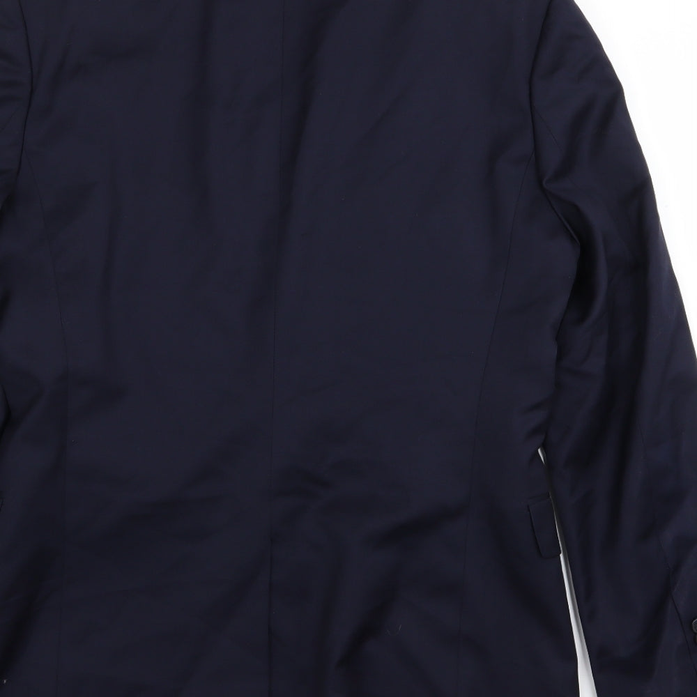 HUGO BOSS Mens Blue   Jacket Blazer Size 44