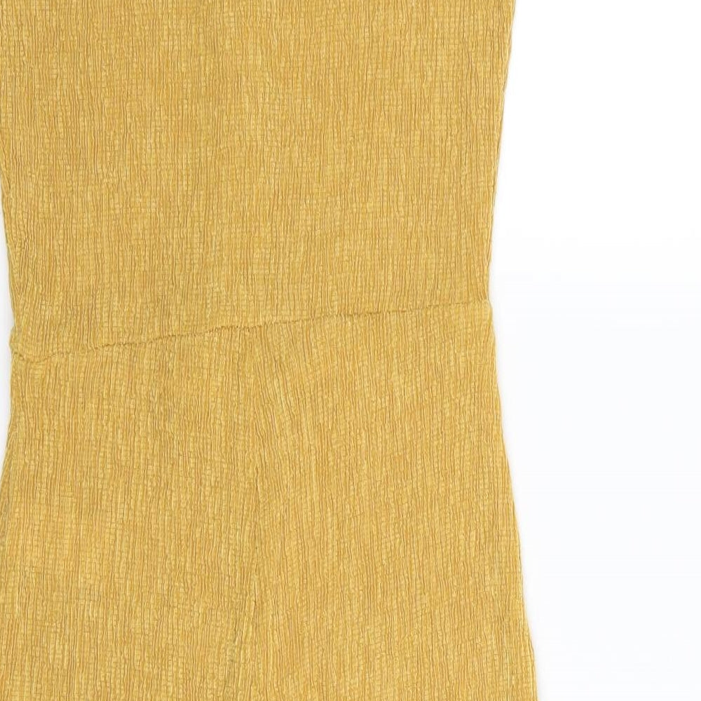 F&F Girls Yellow   Jumpsuit One-Piece Size 11-12 Years