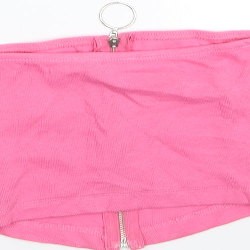 Select Womens Pink   Basic Tank Size S