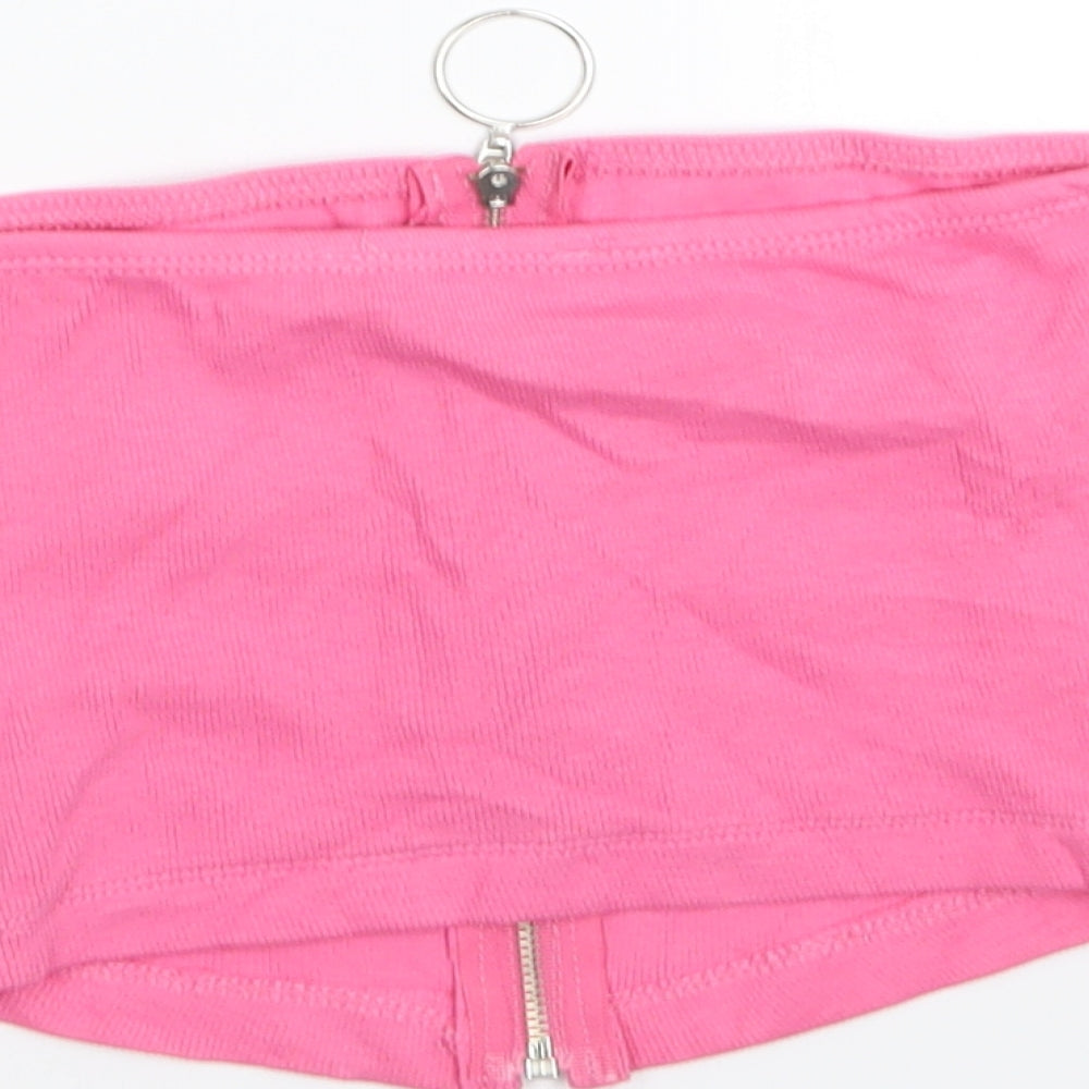 Select Womens Pink   Basic Tank Size S