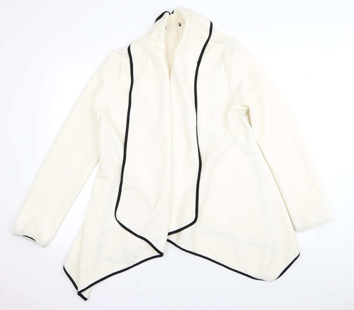 Preworn Womens White   Jacket Blazer Size 16