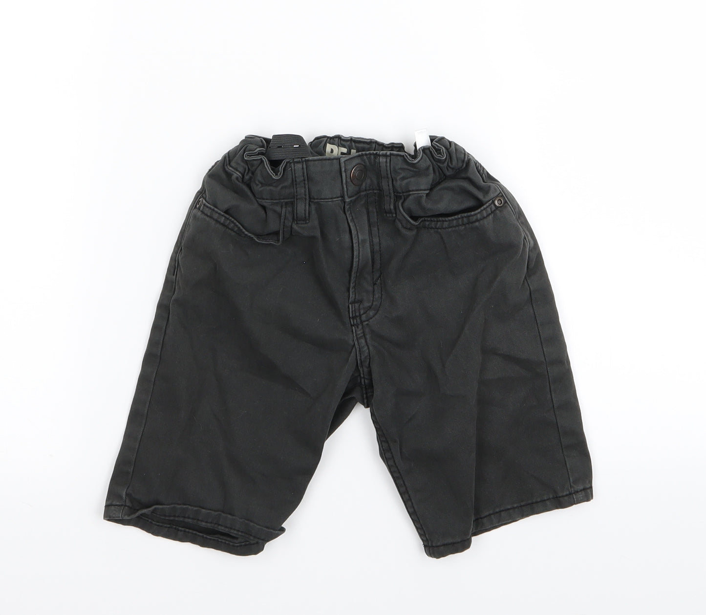 H&M Boys Black   Chino Shorts Size 4-5 Years