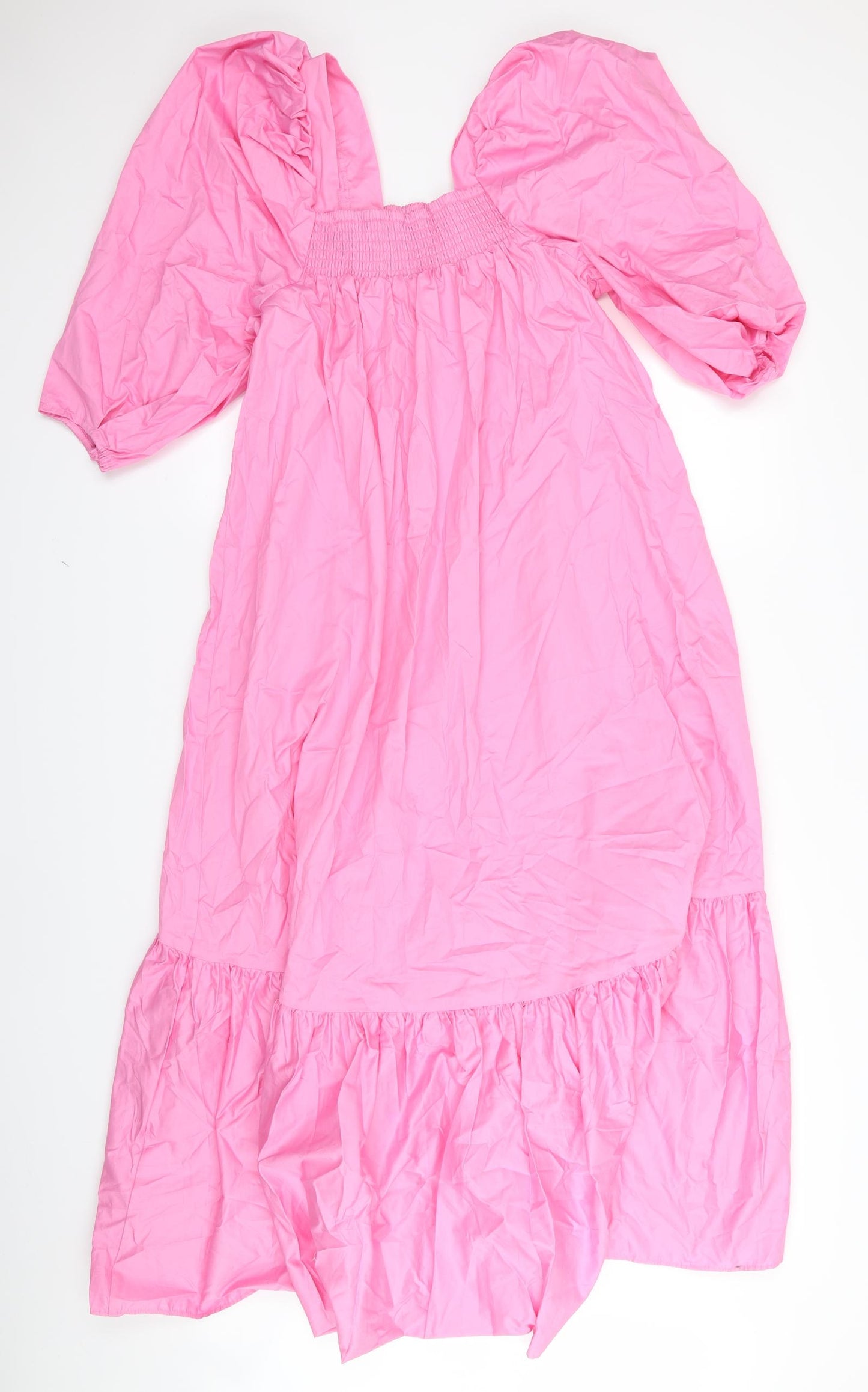 H&M Womens Pink   Fit & Flare  Size XS