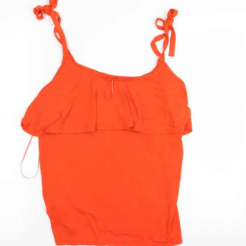Asda George Womens Orange   Camisole Tank Size 10