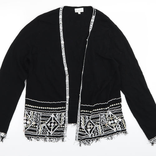 EAST Womens Black   Cardigan Jumper Size L