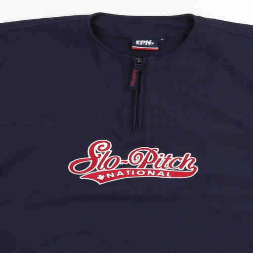 spn Mens Blue   Pullover Jumper Size M