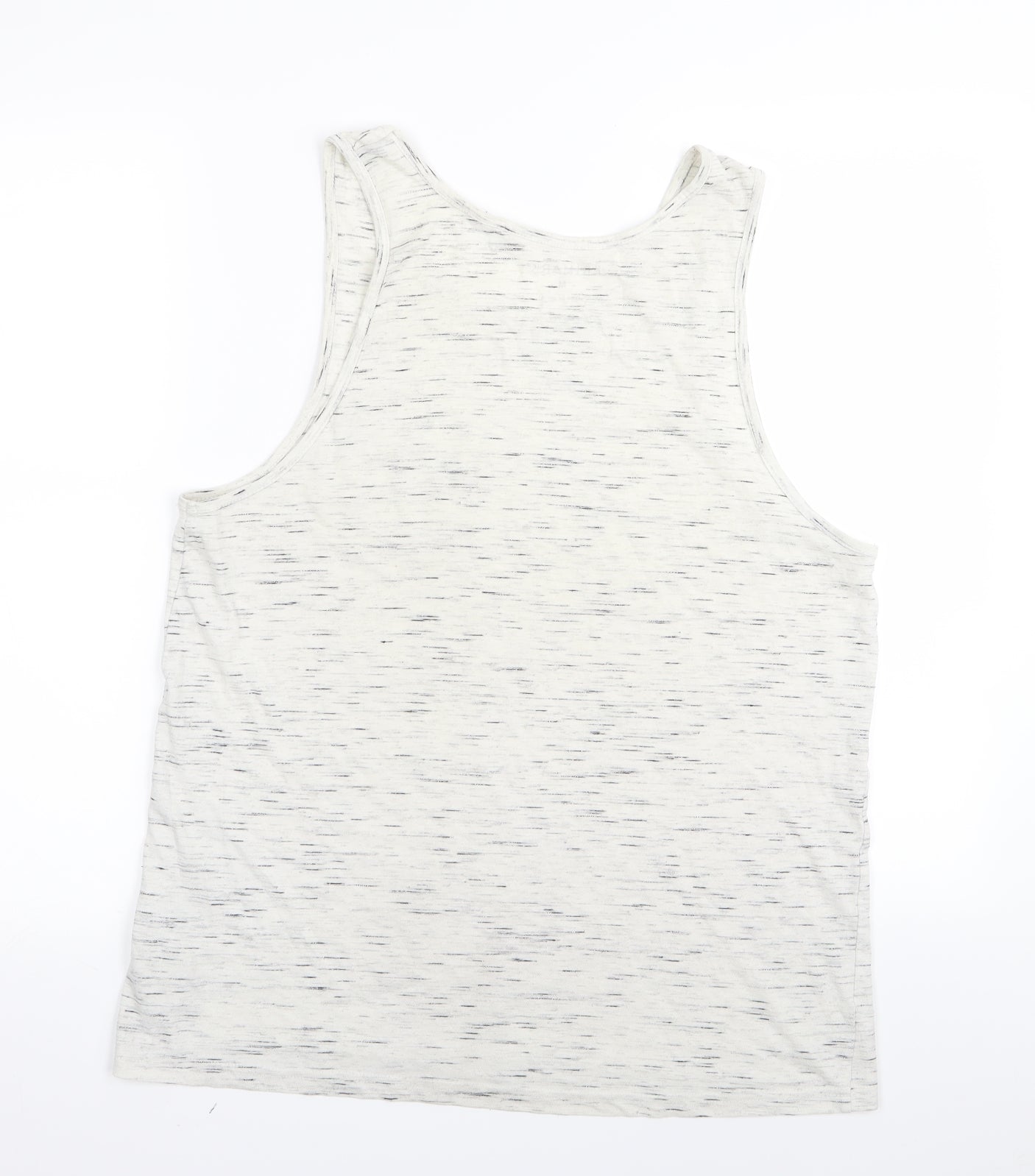 Primark Mens White    T-Shirt Size M  - tank