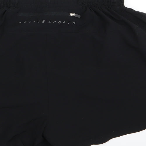 F&F Mens Black   Cargo Shorts Size XS - Stretch waistband