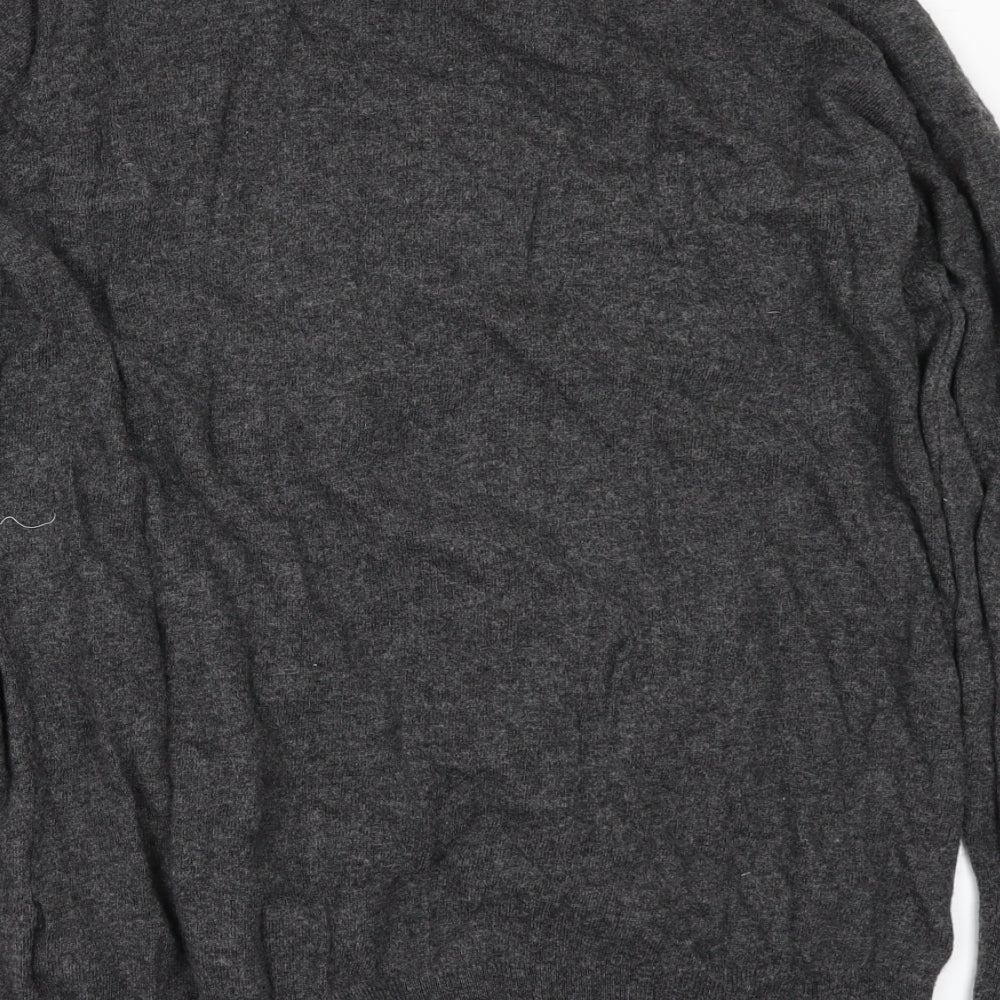 H&M Womens Grey   Cardigan Jumper Size S