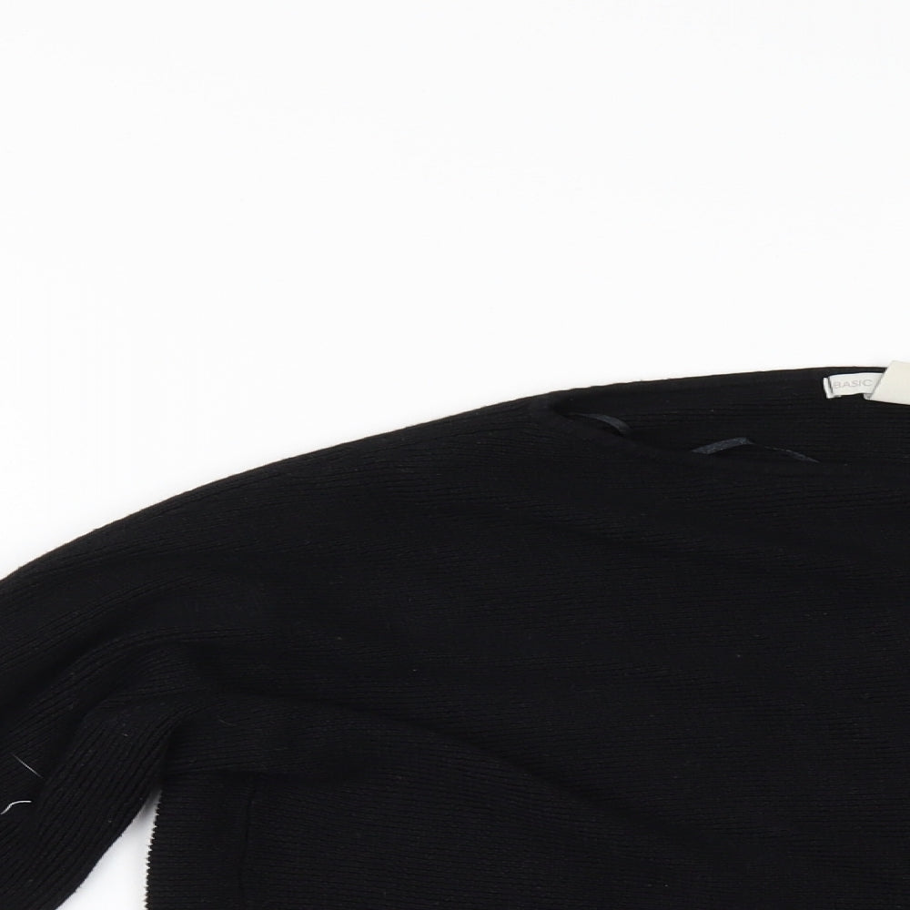 H&M Womens Black   Pullover Jumper Size XS
