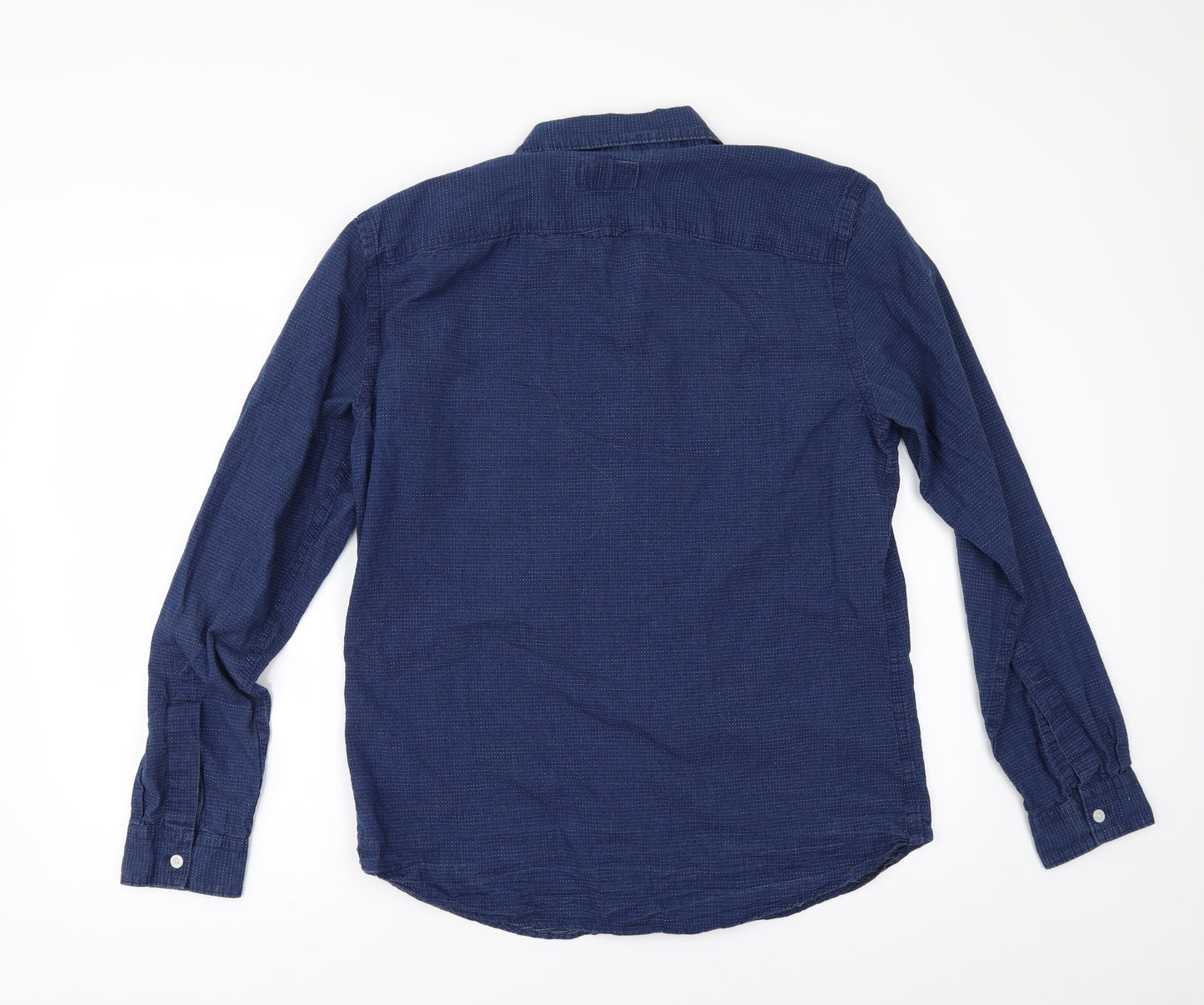 Onfire Mens Blue    Button-Up Size M