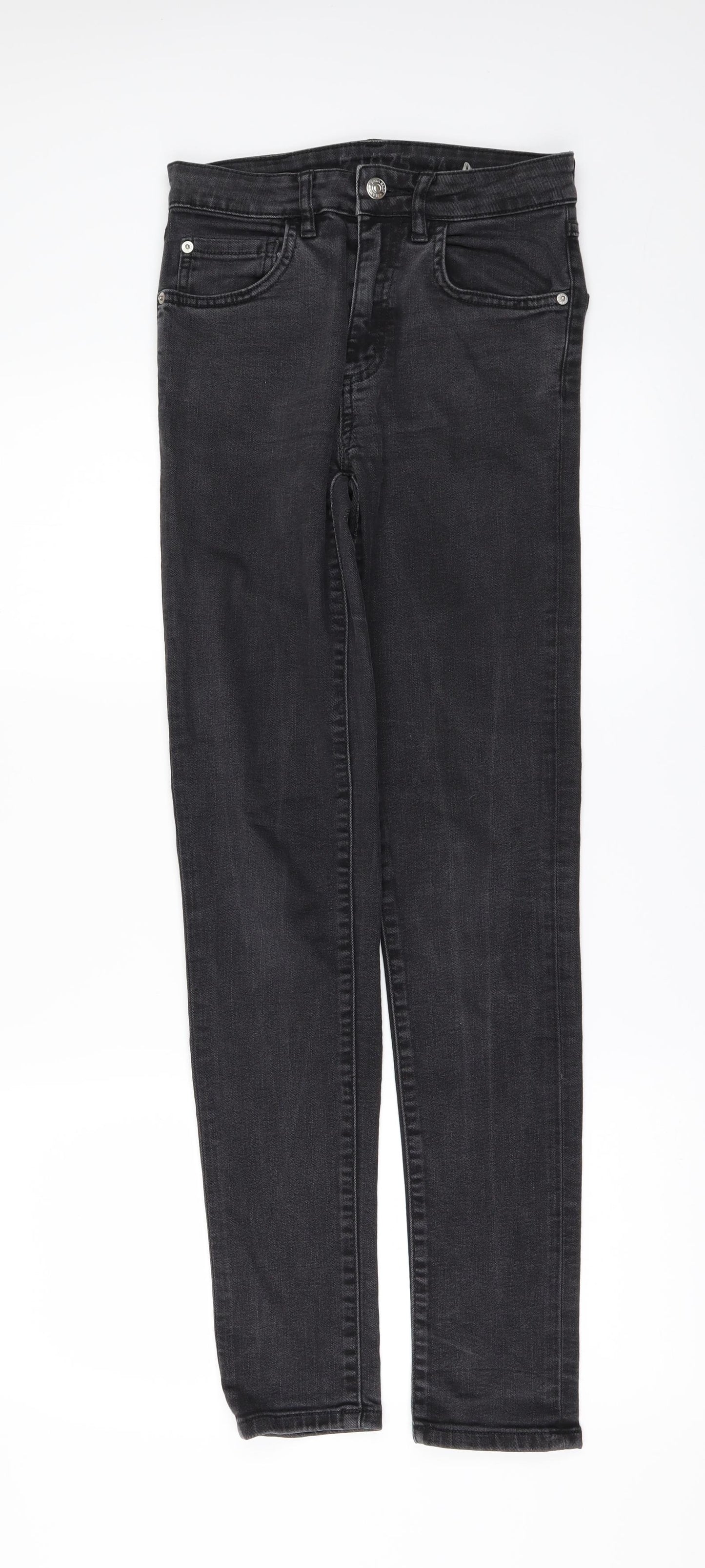 Zara Womens Black  Denim Skinny Jeans Size 26 in L30 in