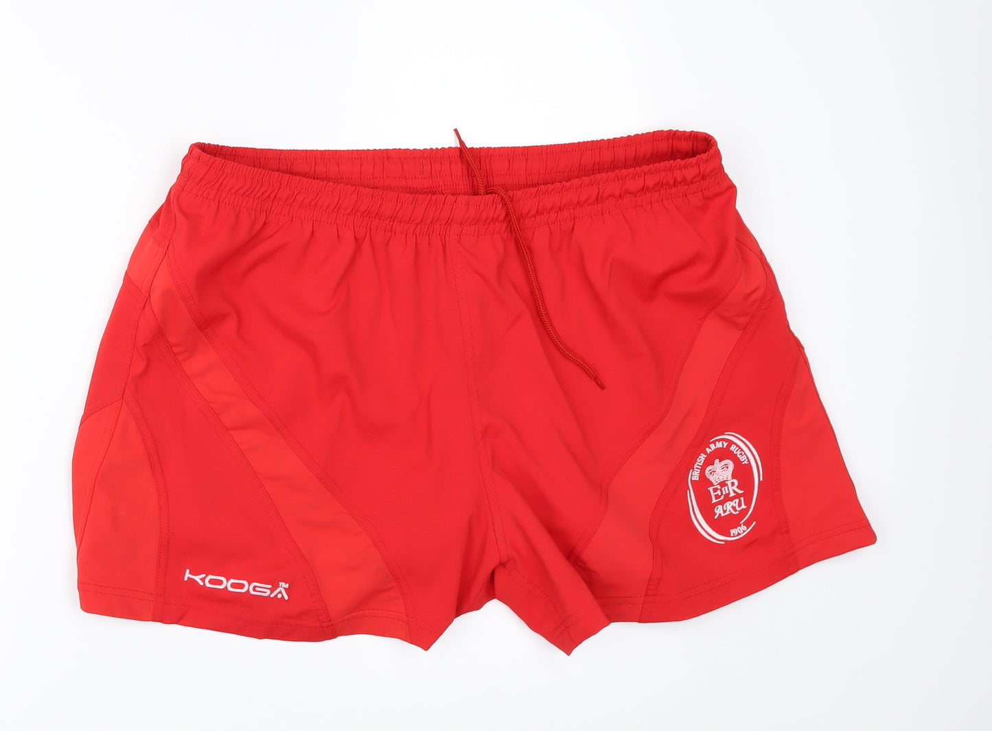 Kooga Mens Red   Athletic Shorts Size 3XL - BRITISH ARMY RUGBY TEAM