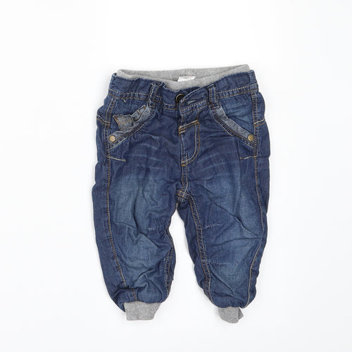 George Baby Blue  Denim Jogger Jeans Size 6-9 Months